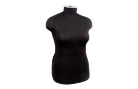 манекен женский р52 (104-84-110) мягкий цв чёрный купить по цене 9266 руб - в интернет-магазине Веллтекс | Нижний Тагил
