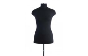 манекен женский р44 (88-67-94) мягкий цв чёрный купить по цене 9266 руб - в интернет-магазине Веллтекс | Нижний Тагил
