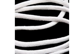шнур для одежды круглый с сердечником, 6мм, 100хб, цв белый/101 (катушка 50м) bombacio купить по 13.5 - в интернет - магазине Веллтекс | Нижний Тагил
.
