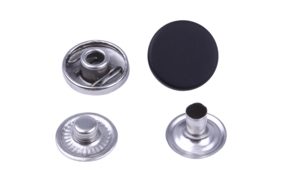 кнопка монеткаl-12 soft-touch цв черный+3 части никель медицинская сталь нерж 12,5мм (уп ок.72шт) купить по цене 715 руб - в интернет-магазине Веллтекс | Нижний Тагил
