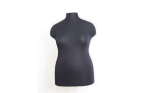 манекен женский р56 (112-94-120) твёрдый цв чёрный ост купить по цене 4650 руб - в интернет-магазине Веллтекс | Нижний Тагил
