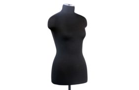 манекен женский р50 (100-79-106) мягкий цв чёрный купить по цене 9266 руб - в интернет-магазине Веллтекс | Нижний Тагил
