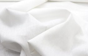 ткань бязь 120гр/м2, 100хб, 150см отбеленная, белый/s501, (100м) tpg052 купить в Нижнем Тагиле.